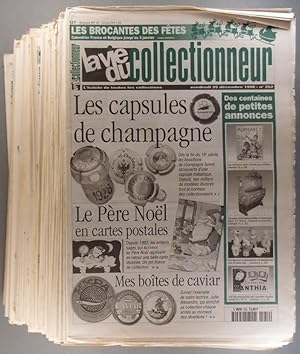 La vie du collectionneur. Série incomplète de 70 numéros entre les numéros 185 et 252. De juillet...