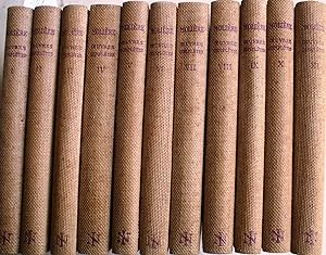 Oeuvres complètes de Molière en 11 volumes.