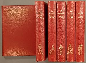 La vie parisienne à travers les âges. En 6 volumes. Exemplaire numéroté.