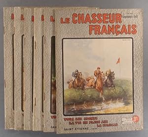Le chasseur français. Du N° 601 (septembre 1941) au N° 606 (Février 1942). 6 derniers numéros par...