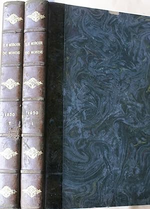 Le Miroir du Monde. Année 1930 en 2 volumes. Du 8 mars au 27 décembre 1930.