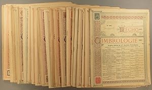 L'Echo de la timbrologie. Année complète 1932. Bimensuel. 24 numéros du N° 865 au N° 888.