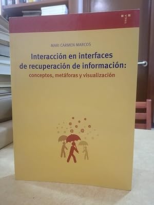 Seller image for INTERACCIN EN INTERFACES DE RECUPERACIN DE INFORMACIN: conceptos, metforas y visualizacin. for sale by LLIBRERIA KEPOS-CANUDA