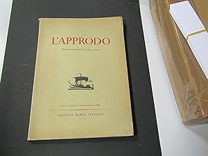 AA. VV. L'approdo Luglio-Settembre 1952. Edizioni Radio Italiana. 1952 - I