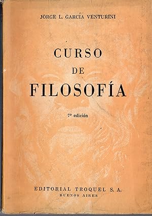 Imagen del vendedor de CURSO DE FILOSOFA a la venta por Gustavo I. Gonzalez