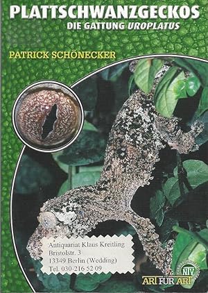Seller image for Plattschwanzgeckos - Die Gattung Uroplatus for sale by Klaus Kreitling