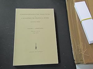 Immagine del venditore per AA. VV. Correspondance des directeurs de l'Acadmie de France a Rome. Edizioni dell'Elefante. 1979 - I venduto da Amarcord libri