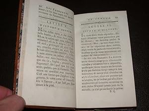 Les égarements de l'Amour ou Lettres de Fanéli et de Milfort