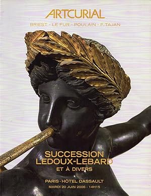 Succession Ledoux-Lebard: Collection d'un Amateur et à Divers - Tableaux Anciens et du XIX Siècle...