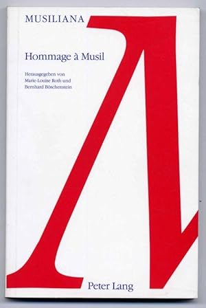 Imagen del vendedor de Hommage  Musil. Genfer Kolloquium zum 50. Todestag von Robert Musil. a la venta por Rainer Kurz - Antiquariat in Oberaudorf