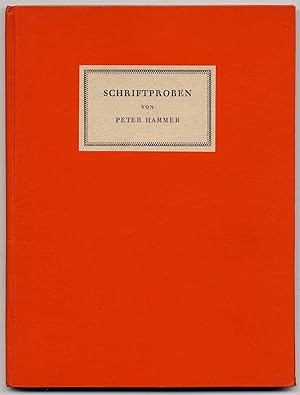 Imagen del vendedor de Schriftproben. Neudruck der Ausgabe Heidelberg 1808. a la venta por Rainer Kurz - Antiquariat in Oberaudorf