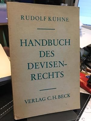 Handbuch des Devisenrechts.