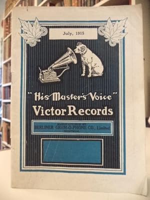 Victor Records for July 1915