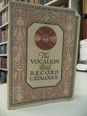 Vocalion Records. Catalogue for 1922