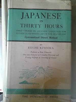 Immagine del venditore per JAPANESE IN THIRTY HOURS venduto da hcmBOOKS