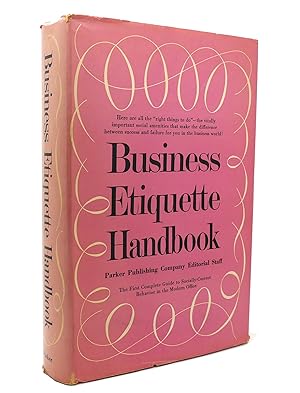 Seller image for BUSINESS ETIQUETTE HANDBOOK for sale by Rare Book Cellar