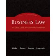 Imagen del vendedor de Business Law: The Ethical, Global, and E-Commerce Environment a la venta por eCampus