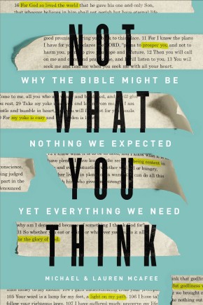 Imagen del vendedor de Not What You Think: Why the Bible Might Be Nothing We Expected Yet Everything We Need a la venta por ChristianBookbag / Beans Books, Inc.