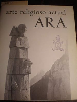 ARA. Arte Religioso Actual. Número 27. Año VIII. Enero - Marzo 1971