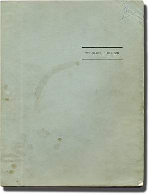 Seller image for The Grass is Greener (Original screenplay for the 1960 film) for sale by Royal Books, Inc., ABAA