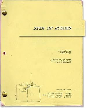 Bild des Verkufers fr Stir of Echoes (Original screenplay for the 1999 film) zum Verkauf von Royal Books, Inc., ABAA