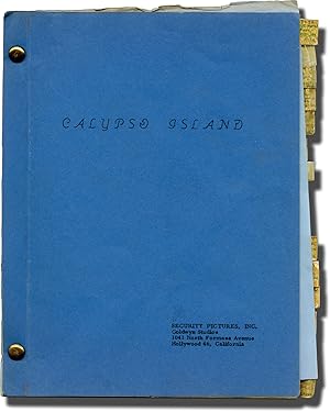 Bild des Verkufers fr Island Women [Calypso Island] (Original screenplay for the 1958 film, Marie Windsor's copy) zum Verkauf von Royal Books, Inc., ABAA