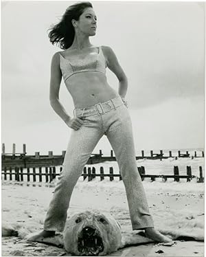 Diana Rigg in fashion promo shot for The Avengers (Original photograph)