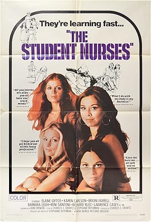 Imagen del vendedor de The Student Nurses (Original poster for the 1970 film) a la venta por Royal Books, Inc., ABAA