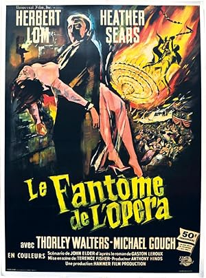 The Phantom of the Opera [Le Fantome de L'Opera] (Original French Film Poster)