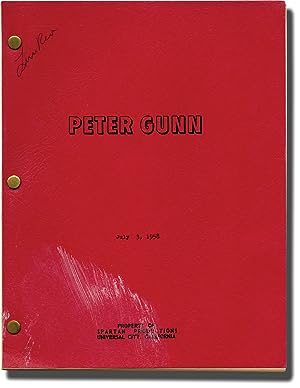 Bild des Verkufers fr Archive of scripts for 56 episodes of "Peter Gunn" (Collection of 57 original screenplays from the 1958-1960 television show) zum Verkauf von Royal Books, Inc., ABAA