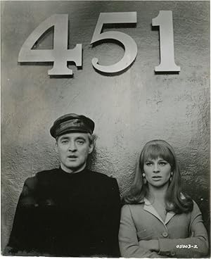 Bild des Verkufers fr Fahrenheit 451 (Original photograph of Julie Christie and Oskar Werner on the set of the 1966 film) zum Verkauf von Royal Books, Inc., ABAA