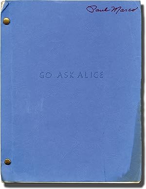 Bild des Verkufers fr Go Ask Alice (Original screenplay for the 1973 television movie) zum Verkauf von Royal Books, Inc., ABAA