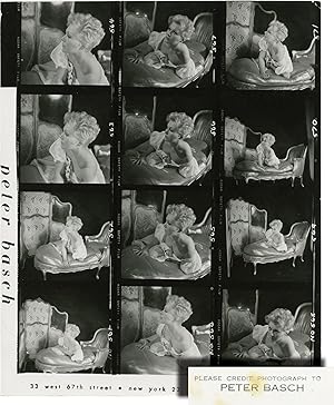 The Man with the Golden Arm (Original contact sheet from the 1955 film)