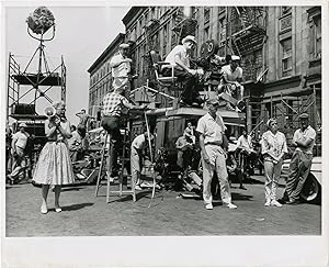 Bild des Verkufers fr West Side Story (Original photograph of Robert Wise and Jerome Robbins on the set of the 1961 film) zum Verkauf von Royal Books, Inc., ABAA