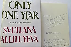 Seller image for Only One Year for sale by Trilby & Co. Books