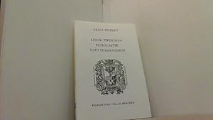 Bild des Verkufers fr Logik zwischen Scholastik und Humanismus. Das Kommentarwerk Johann Ecks. zum Verkauf von Antiquariat Uwe Berg