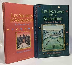 Immagine del venditore per Le Vent de feu tome 1 : Les Secrets d'Amaranth + tome 2: Le Vent de Feu -- 2 volumes venduto da crealivres