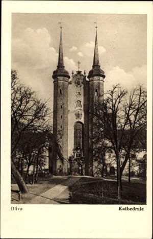 Ansichtskarte / Postkarte Oliva Danzig, Kathedrale