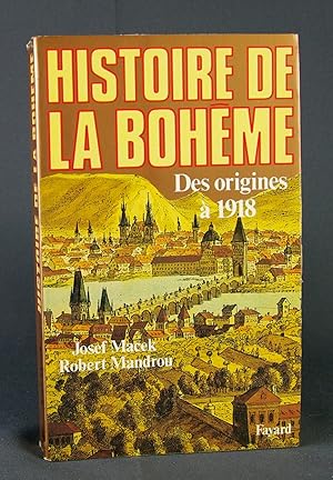 Imagen del vendedor de Histoire de la Bohme des origines  1918 a la venta por Livres d'Antan