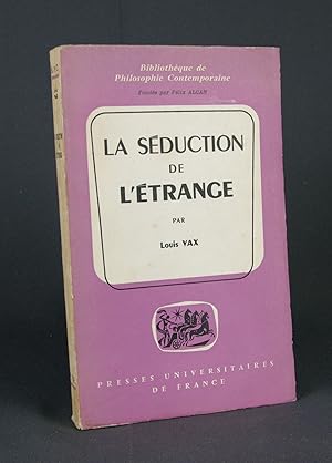 Seller image for La Sduction de l'trange for sale by Livres d'Antan