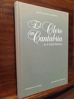 Imagen del vendedor de El clero en Cantabria a la venta por Libros Antuano