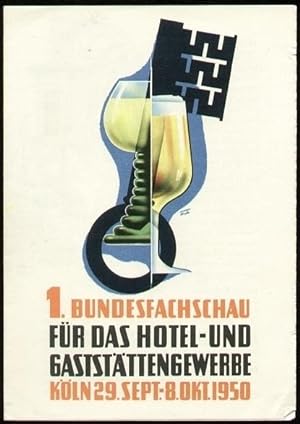 1. Bundesfachschau für das Hotel- und Gaststättengewerbe Köln 1950.