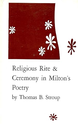 Bild des Verkufers fr Religious Rite & Ceremony in Milton's Poetry zum Verkauf von Book Booth