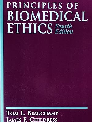 Seller image for Principles of Biomedical Ethics for sale by Literaticus