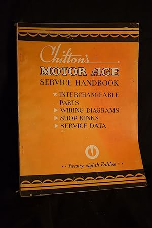 Seller image for Chilton's Motor Age Service Handbook 1951 for sale by History Bound LLC