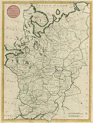 Antique Print-RUSSIA-MOSCOW-SAINT PETERSBURG-BALTIC SEA-ESTONIA-Bowen-1775