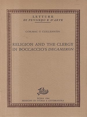 Imagen del vendedor de Religion and the clergy in Boccaccio's Decameron a la venta por Librodifaccia