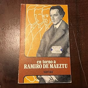 Imagen del vendedor de En torno a Ramiro de Maeztu a la venta por Kavka Libros