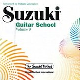 Imagen del vendedor de Suzuki Guitar School, Vol 9 [Audio Book (CD) ] a la venta por booksXpress