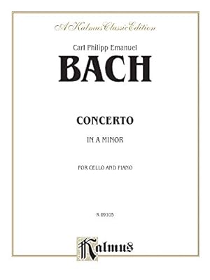 Seller image for Cello Concerto in A Minor (Kalmus Edition) [Soft Cover ] for sale by booksXpress